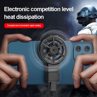 FL06 Universal Mobile Phone USB Game Cooler System Cooling Fan Gamepad Holder Stand Radiator Phone Back Clip Small Fan GEN