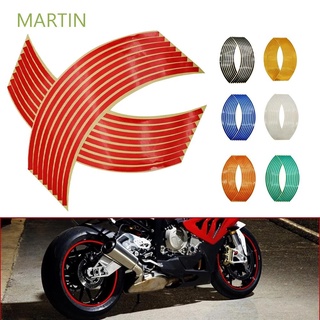 MARTIN Para Honda 17 " 18 " Motocicleta Pegatinas Reflectantes Rayas Motocicletas Rueda Pegatina/Multicolor