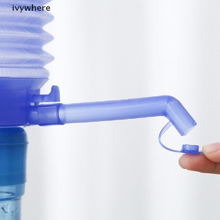ivywhere simple botella de agua potable bomba de mano prensa extraíble dispensador manual herramienta co