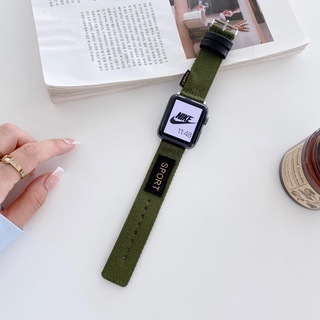 Apple Watch Starp para iwatch Series 7 6 SE 5 4 44mm 42mm Nylon jeep Watch band para Apple Watch 3 2 1 38 mm 40 mm Apple Watch correa
