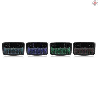 A36 Mini teclado inalámbrico G Color retroiluminado aire ratón Touchpad teclado para Android TV Box Smart TV PC PS3 (6)
