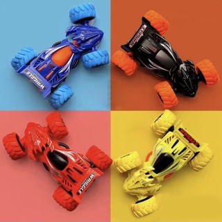 rin 2 pack de juguetes camiones giratorios cabeza de fricción vehículos 360 giro a prueba de golpes inercia coches empuje e ir vehículo (8)