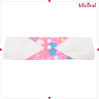 Kllzoral bragas De tela De bambú De 11.8 pulgadas lavables y Super absorbentes menstruales