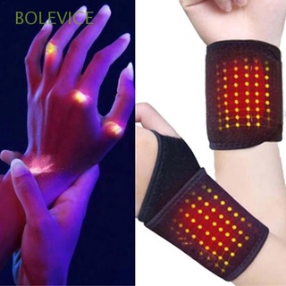 BOLEVICE Fitness Carpal Tunnel Tenosynovitis Wrist Wraps Bandages Wrist Support Brace Wrap Carpal Wristband Magnetic Therapy Compression Bandage Self-Heating Heated Hand Warmer Brace Strap/Multicolor
