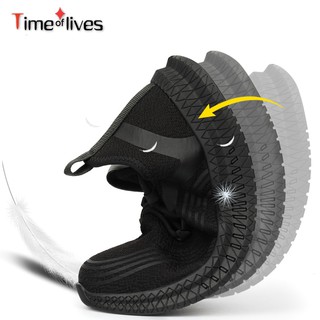 TF Resistente Zapatilla De Deporte De Seguridad Zapatos De Trabajo Transpirable Antideslizante Prueba De Pinchazos Para Hombres (8)