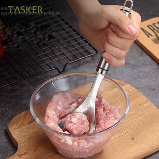 TASKER Stuffed Meatball Maker Convenient Meat & Poultry Tools Meatball Clip DIY Kitchen Stainless Steel Home Fish Meat Rice Mold Cooking Tools/Multicolor
