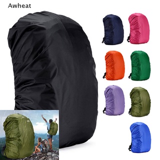 [Awheat] 1pc impermeable polvo lluvia cubierta de viaje senderismo mochila Camping mochila bolsa