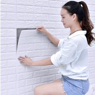 3d imitación ladrillo pegatina de pared con autoadhesivo impermeable ladrillo pe espuma panel de pared para decoración de pared interior tv telón de fondo
