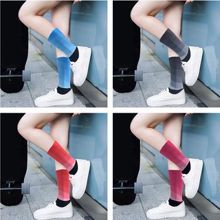 ergu calcetines deportivos transpirables de color degradado para mujer/hombre/calcetines antideslizantes para ciclismo