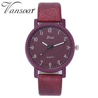 Women's Jhui Casual Quartz Leather Band Newv Strap Analog Wrist Watch ♛fitwell♛