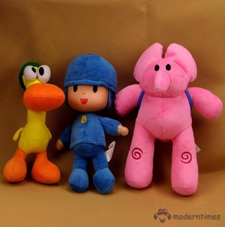 MT niños regalo POCOYO Elly & Pato & POCOYO & Loula peluche juguetes lindos muñecas peluche figura juguete