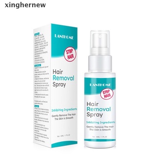 [xinghernew] 50ml potente crema de depilación spray cuerpo cabello permanente indoloro spray caliente (8)