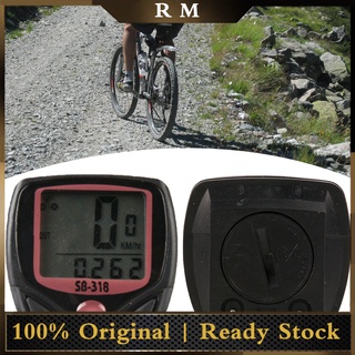 Roomdecor velocímetro/velocímetro impermeable para bicicleta/bicicleta/medidor de velocidad/pantalla LCD