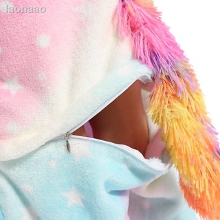 ^^kigurumi Onesie niños unicornio pijamas para niños Animal de dibujos animados manta durmientes bebé disfraz de invierno niñas Licorne Jumspuit (6)