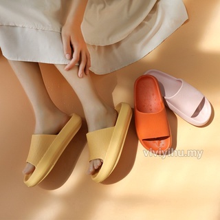 japonés cómodo 4.5cm suela gruesa zapatillas de ducha suave parejas zapatillas casa zapatillas hombres mujeres antideslizante masaje kasut