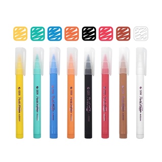 Jamjam 8Color Pastel Color bolígrafo conjunto de acuarela Color marcador marcador marcador pintura diario Scrapbook decoración papelería