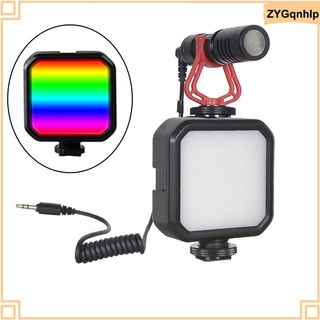 RGB LED Luz De Relleno Adecuado Regulable 7W A Todo Color Portátil Type-c Mix (5)