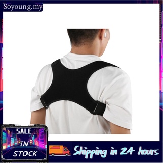 Soyoung Corrector de postura/cinturón Corrector de espalda para jorobado