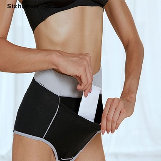 [sixhumor] mujeres menstruales fisiológicas a prueba de fugas periodo menstrual bragas ropa interior pantalones co
