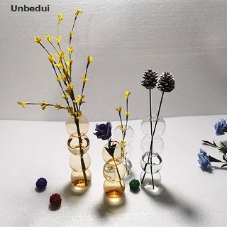 [ude] jarrón de flores con bola de cristal de burbujas, jarrón de cristal, decoración del hogar xcv