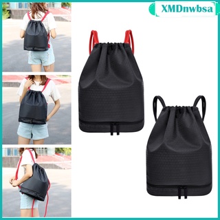 mochila con cordón deportivo fitness impermeable saco pe kit bolsa de zapatos (8)