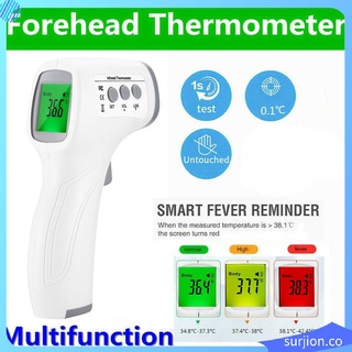 termómetro infrarrojo de frente no táctil digital lcd cuerpo completo termometro fiebre (6)