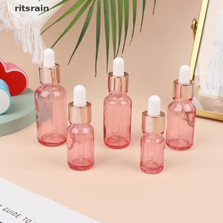 Ritsrain Empty Essential Oils Perfume Glass Dropper Bottles With Glass Pipette CO
