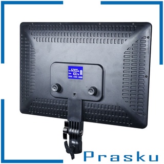 [PRASKU] LED Panel de iluminación de vídeo 3000K-6000K lámpara de luz en vivo estudio de fotos (8)