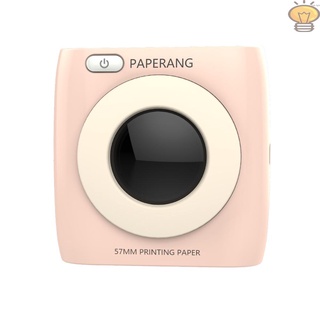 Versión Global PAPERANG Pocket Mini impresora P2 BT4.0 conexión de teléfono inalámbrica impresora térmica Compatible con Android iOS