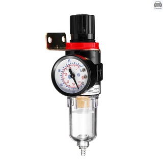 1/4" compresor de aire filtro de agua separador de agua kit de herramientas con medidor regulador