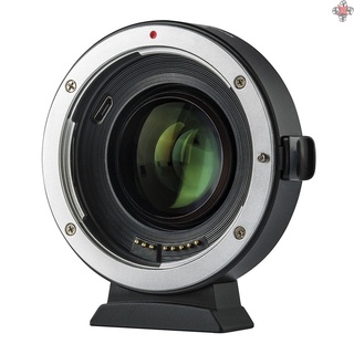 Viltrox EF-EOS M2 - adaptador de lente de enfoque automático, anillo X Focal Lenth, multiplicador USB, reemplazo de actualización para lente de la serie EF a EOS EF-M cámara sin espejo para EOS M/ M2/ M3/ M5/ M6/ M10/ M50/ M100