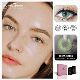 EYESHARE 1 par (2 piezas) lentes de contacto naturales para ojos/lentes de contacto cosméticos/Color de ojos RU/warehourse (7)