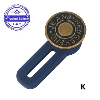 Botón Extensor De Cintura Para Ropa De Mezclilla De Metal DIY Botones De Ajuste Accesorios De Costura L0K4