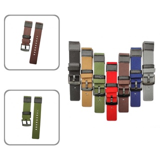 broadfashion 7 Colors Optional Watch Strap 20mm/22mm Watch Bracelet Replacement Strong Toughness