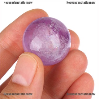 [HDN] 1x bola de cristal fluorita de cristal de piedra de cuarzo amatista Natural [Heavendenotationnew]