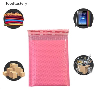 [FTY] 10 Bolsas De Burbujas Rosadas De Plástico Con Relleno Sobre Bolsa De Envío Embalaje .