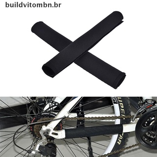 (New) 2 pzas protector protector Para Bicicleta De nailon Para marco De Bicicleta (Buildvitombn)