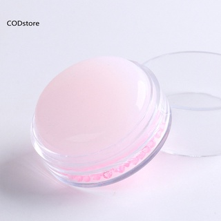 KDCOD * Mini Sellador De Uñas Redondo De Silicona Transparente Suave Fácil De Limpiar Para Manicura (7)