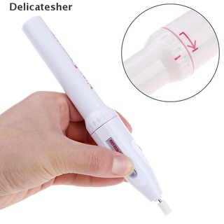 [delicatesher] profesional eléctrico acrílico taladro de uñas archivo buffer bits uñas arte manicura kit caliente
