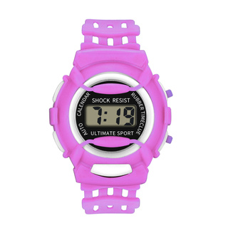 reloj de pulsera electrónico digital deportivo impermeable con led analógico para niños/niñas