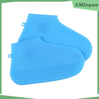 fundas de silicona antideslizantes impermeables para zapatos, reutilizables