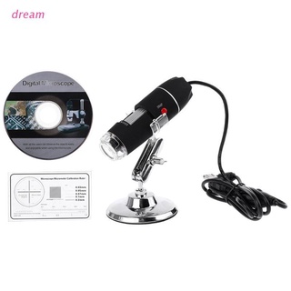 dream 1600x cámara 8led otg endoscopio usb digital microscopio aumento con soporte