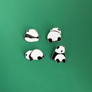 broche de panda mayoritario joyería insignia solapa pin accesorios de ropa regalo esmalte pin de dibujos animados lindo (6)