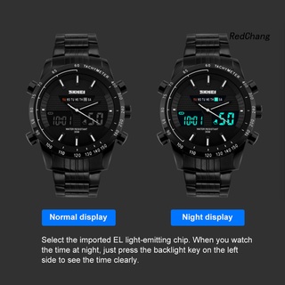 Skmei reloj de pulsera Digital con retroiluminación deportivo para hombre/semana/indicador de fecha/JB/ (8)