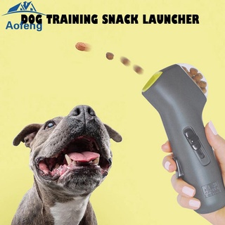 (formyhome) perro gato snack treat lanzador cachorro catapulta de almacenamiento de alimentos alimentador juguete interactivo