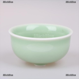 Arichblue taza de té de porcelana Celadon pescado taza de té tetera vajilla cerámica (7)