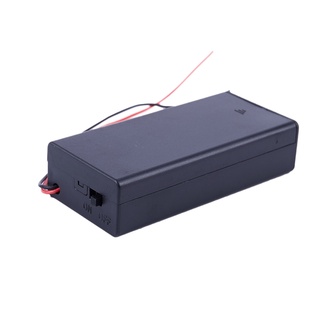 3.7V 2x 18650 Battery Holder Connector Storage ON/OFF (5)
