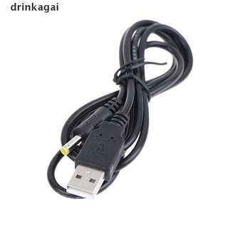 [drinka] cable de carga usb a a dc de 1,2 m y 5 v para psp 1000/2000/3000 471co