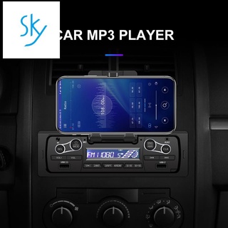 1Din soporte Para teléfono De radio De automóvil 50wx4 Iso Aux-In Mp3 Fm/reproductor Mp3 De Autoradio Bluetooth Usb Para coche audio