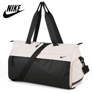 Clásico bolso de hombro Nike de gran capacidad bolsa de viaje seco y húmedo separación separada almacenamiento de zapatos bolsa de gimnasio portátil Diagonal bolsa de equipaje (1)